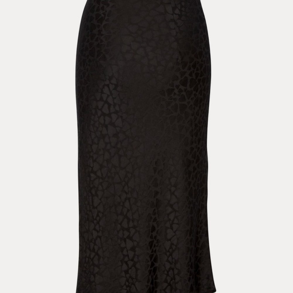 Naomi Romance Realisation Par Midi Skirt in Black